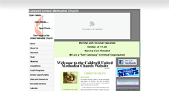 Desktop Screenshot of caldwellchurch.org